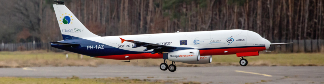 Eerste vlucht met Scaled Flight Demonstrator